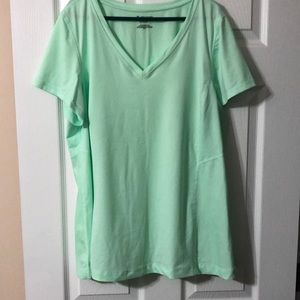 Tek Gear mint green shirt size 1x